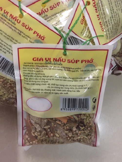 Bột Thơm Gia Vị nấu Súp Phở  Kim Nga gói 30g Bao 50 gói ( 1,5 kg )